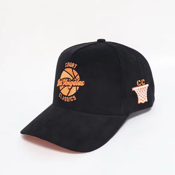 Court Classics LA Hat Orange/Black