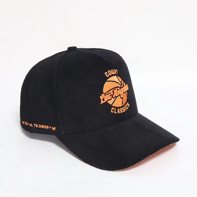 Court Classics LA Hat Orange/Black