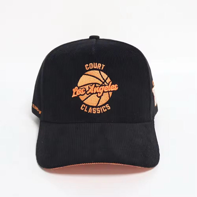 Court Classics LA Hat Orange/Black