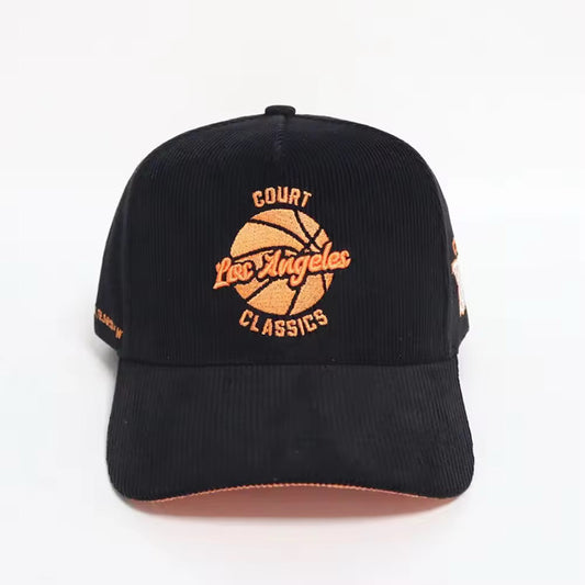 Court Classics LA Hat Orange/Black